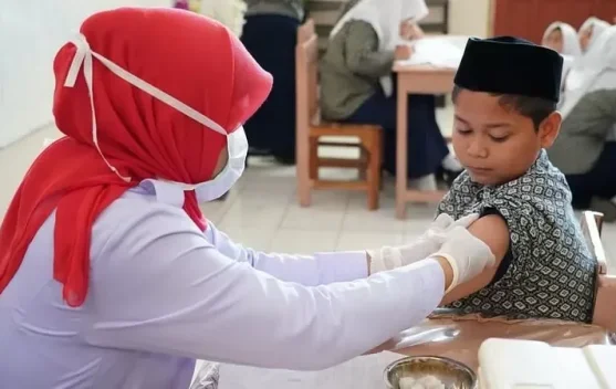 Cegah Campak, Dinkes Makassar Targetkan Imunisasi Campak ke 115.505 Anak