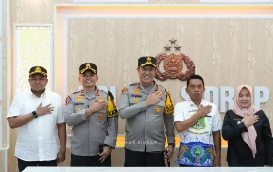 Kapolda Tinjau Kesiapan Pengamanan Mudik Lebaran di Sidrap