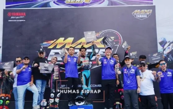 Yamaha Cup Race 2026 Bergemuruh di Sirkuit Puncak Mario