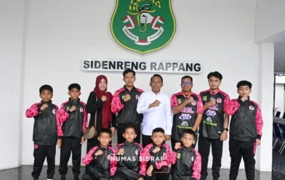 Bupati Sidrap Lepas Kontingen SSB Lanmark ke Bali