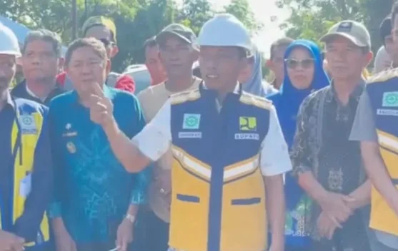 Syaharuddin Alrif Resmikan Pekerjaan Jalan Bendoro–Salobompong
