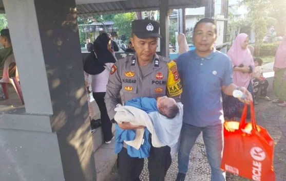 Polsek Biringkanaya Amankan Terduga Pelaku Penelantaran Bayi di Makassar