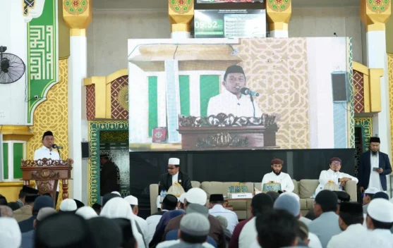 Tabligh Akbar Masjid Agung, Bupati Sidrap Tampil Berpidato Bahasa Arab