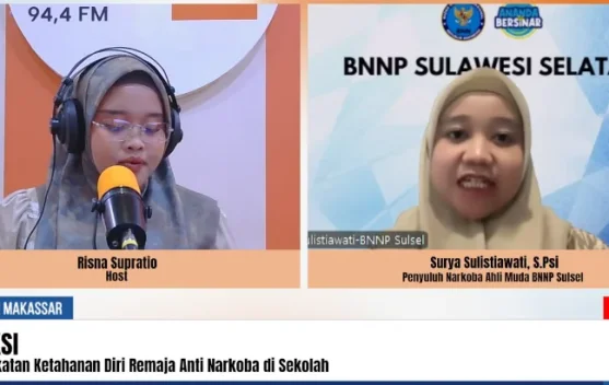 BNNP Sulsel Dorong Penguatan Ketahanan Diri Remaja Anti Narkoba
