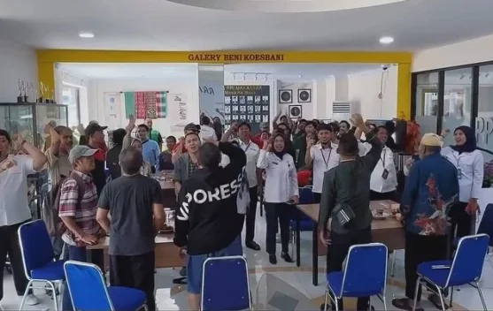 RRI Makassar Gelar Dengar Bareng Piala Dunia bersama Pertuni Sulsel