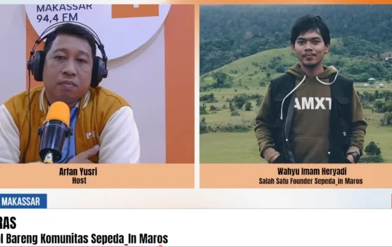Gaungkan Sehat Bersepeda Bersama Komunitas Sepeda_in Maros