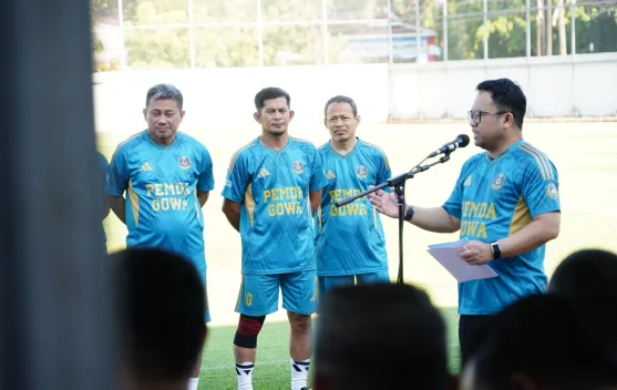Pemkab Gowa dan Pemkot Palu Gelar Pertandingan Persahabatan,