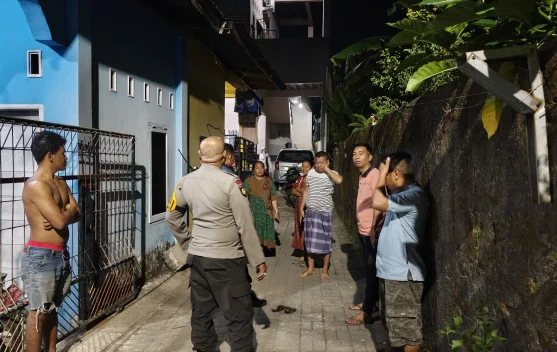 Polsek Manggala Respon Cepat Penyerangan Diduga Geng Motor