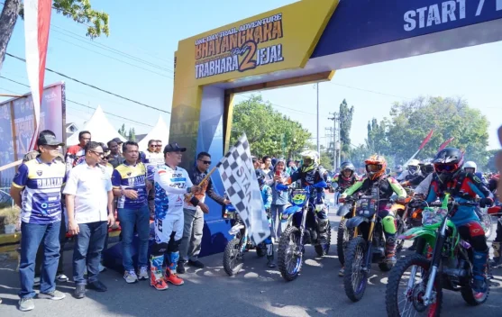 Ratusan Peserta Meriahkan One Day Trail Bhayangkara Jelajah Alam Luwu