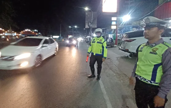 Final Sepak Bola Polres Maros Tingkatkan Patroli Malam dan Antisipasi Euforia