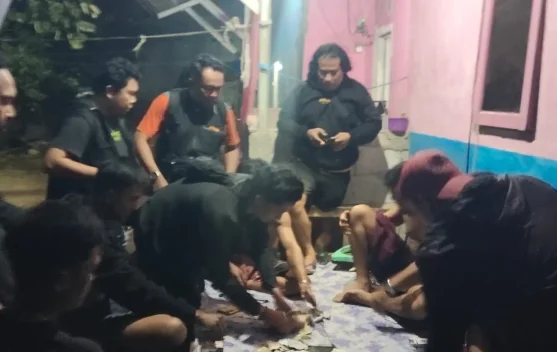 Jatanras Polres Maros Gerebek Judi Qiu-Qiu, Komplotan Pemuda Diamankan