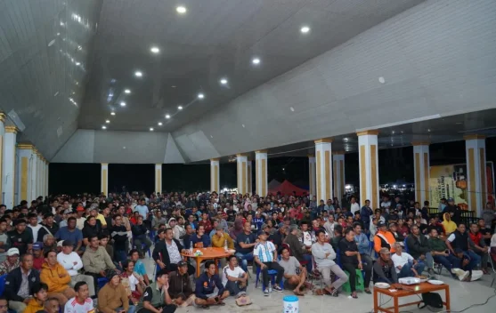 Nobar Final Piala Dunia di Luwu Satukan Ribuan Pecinta Sepak Bola
