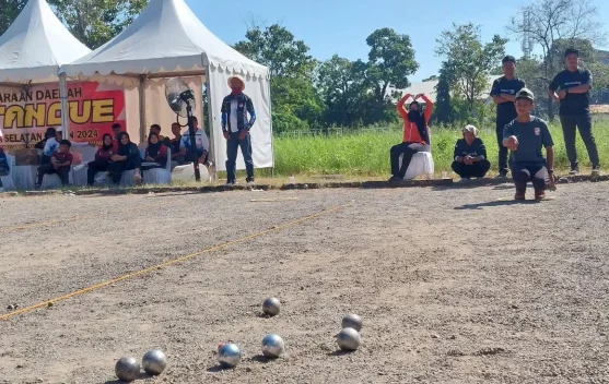 Petanque Makassar Jalani Training Center di FIKK UNM jelang PORPROV 2026