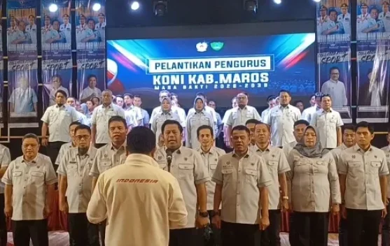 KONI Maros Perkuat Pembinaan, Target Dua Besar di Porprov Sulsel 2026