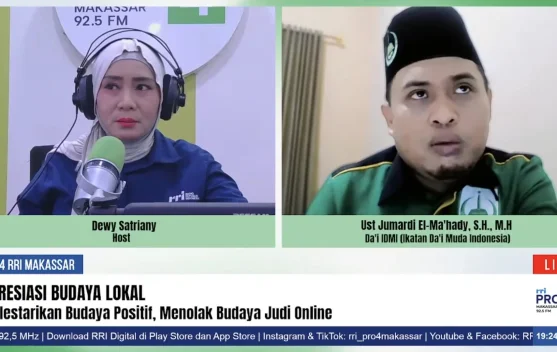 IDMI Soroti Ancaman Judi Online terhadap Nilai Budaya