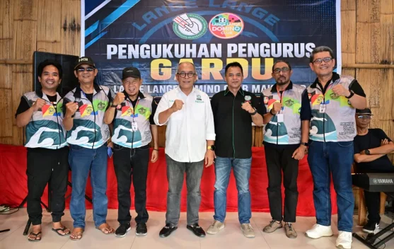 PORDI Sulsel Kukuhkan Gardu Lange-Lange Makassar