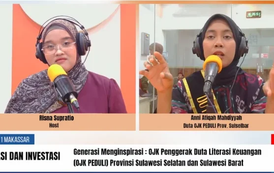 Duta OJK PEDULI Sulselbar Garda Depan Generasi Cerdas Finansial