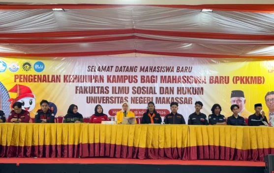 PKKMB FIS-H UNM Kenalkan Organisasi Kemahasiswaan kepada Mahasiswa Baru