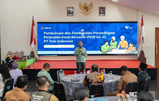 Perkuat Sinergi, PT Vale Mulai Persiapan untuk Perundingan PKB ke-22