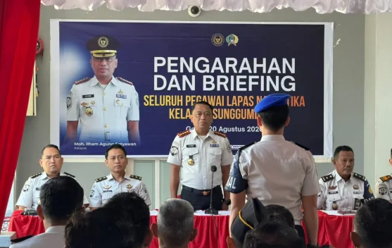 Kalapas Narkotika Sungguminasa Ajak Jajaran Perkuat Sinergi