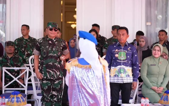 Semangat HUT RI, Pangdam Motivasi Pelajar Sidrap Giat Belajar