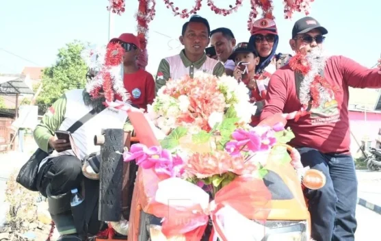 Karnaval Alsintan Semarakkan HUT ke-81 Sidrap