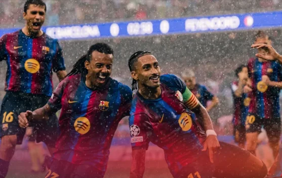 Barcelona Pesta Gol, Feyenoord Dihajar 5-1
