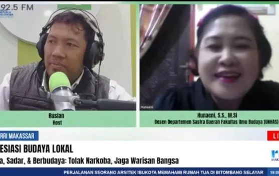 Dosen FIB Unhas : Budaya Jadi Benteng Generasi Muda dari Narkoba