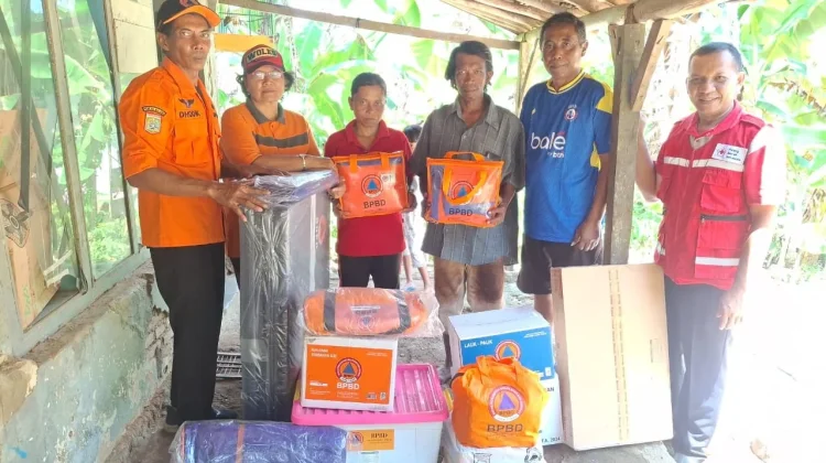 BPBD Kabupaten Malang Salurkan Bantuan Rumah Ambruk di Sitiarjo