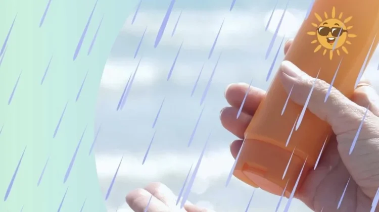 Musim Hujan, Sunscreen Tetap Wajib Dipakai