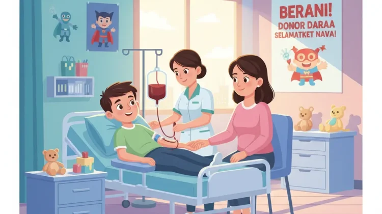 Mitos Donor Darah Diluruskan, Nyawa Anak Dipertaruhkan