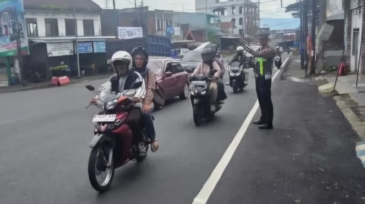 Ribuan Pelanggaran Terekam ETLE Operasi Keselamatan Semeru Kota Batu
