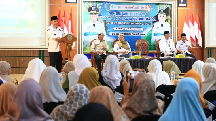 Ratusan CJH Kota Probolinggo Ikuti Pembinaan Kesehatan