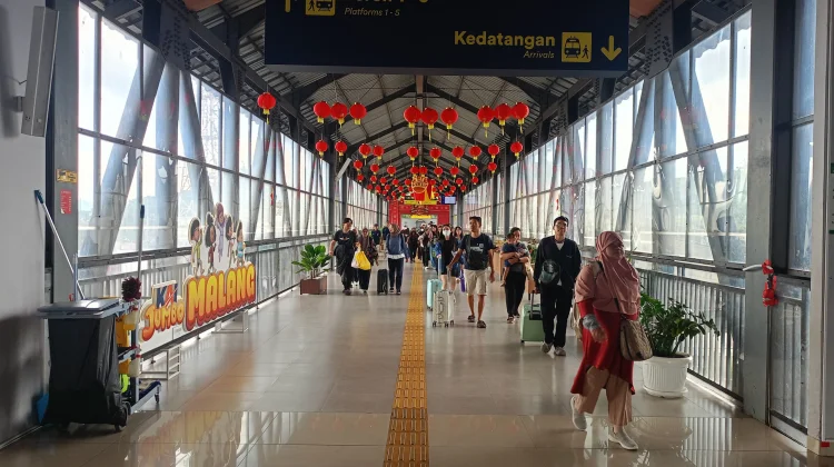 Libur Panjang Imlek, Stasiun Malang Layani Hampir 38 Ribu Penumpang