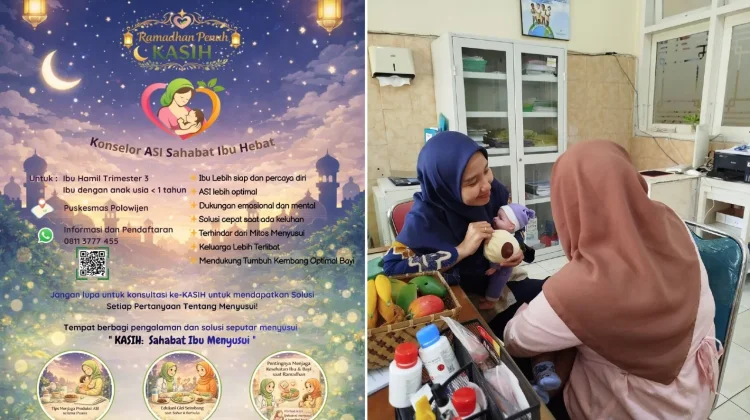 Ramadan Penuh Kasih, Puskesmas Dampingi Ibu Menyusui