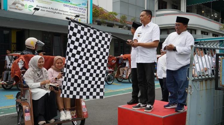 PLN UP3 Malang dan Pemkot Dorong Pemanfaatan Becak Listrik
