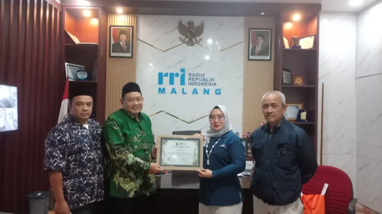 PCNU Kota Malang Apresiasi Peran RRI di Harlah NU