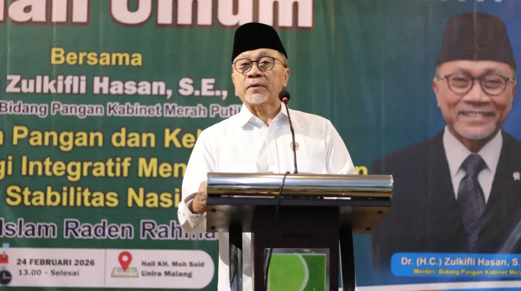 Menko Zulhas Tekankan Pentingnya Ketahanan Pangan di Unira Malang