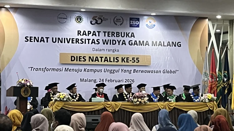 Rapat Terbuka Senat Dies Natalis ke-55 UWG, Perkuat Transformasi Kampus Unggul