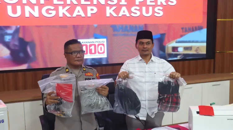 Pelaku Pencurian Elektronik Dibekuk Polres Probolinggo Kota