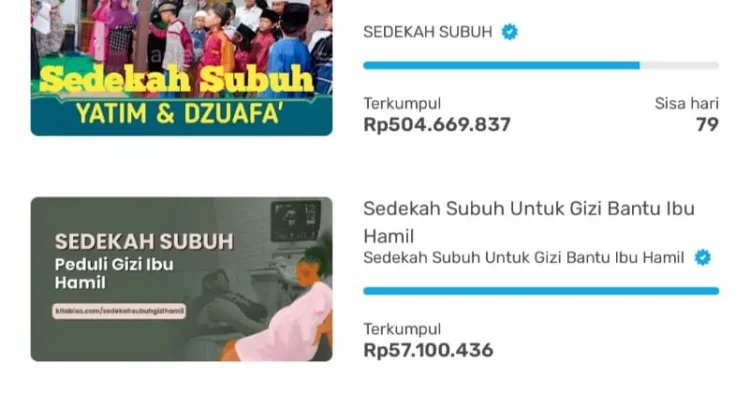Raih Berkah Ramadan dengan Sedekah Subuh