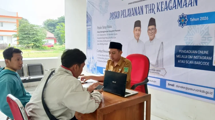 Dinas Ketenagakerjaan Kabupaten Pasuruan Buka Posko Pengaduan THR