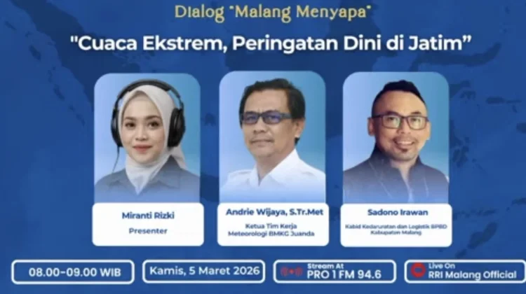 Cuaca Ekstrem Meluas, Malang Tingkatkan Kewaspadaan