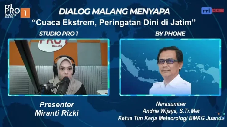 BMKG Juanda Peringatkan Cuaca Ekstrem Jatim 1-10 Maret