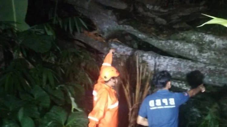 Angin Kencang Robohkan Tiga Rumah