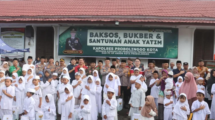 Kapolres Probolinggo Kota Ngabuburit dan Bukber Bareng Pengusaha dan GP Ansor