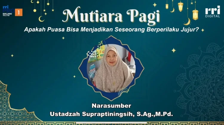 Puasa Ramadan Momentum Melatih Kejujuran