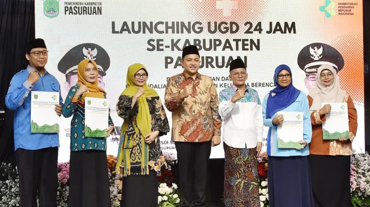 Bupati Launching UGD 24 Jam se-Kabupaten Pasuruan