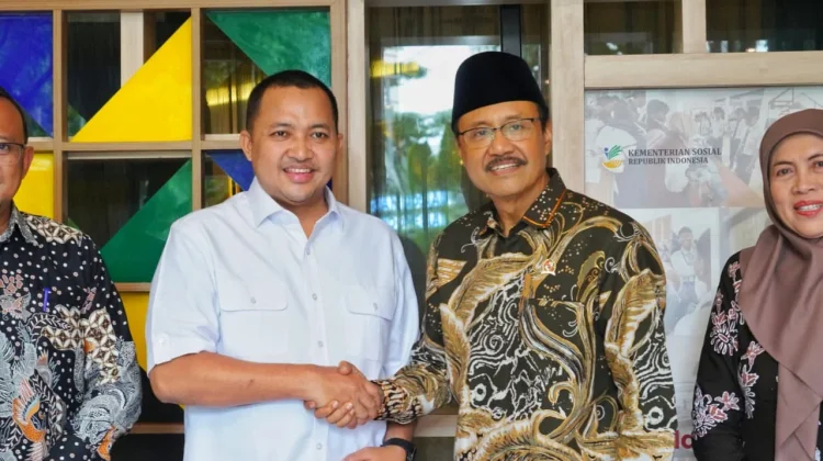 Audiensi dengan Mensos, Bupati Pasuruan Usulkan Tambahan Kuota PBI-JK