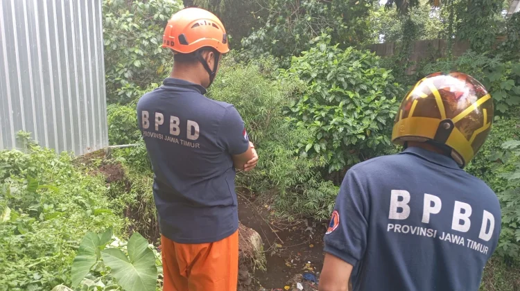 BPBD Kabupaten Malang Monitoring Lokasi Longsor di Singosari